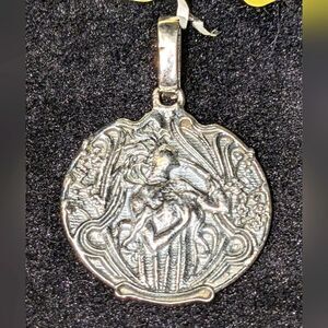 New Artisan Sterling Silver Fairy Pendant